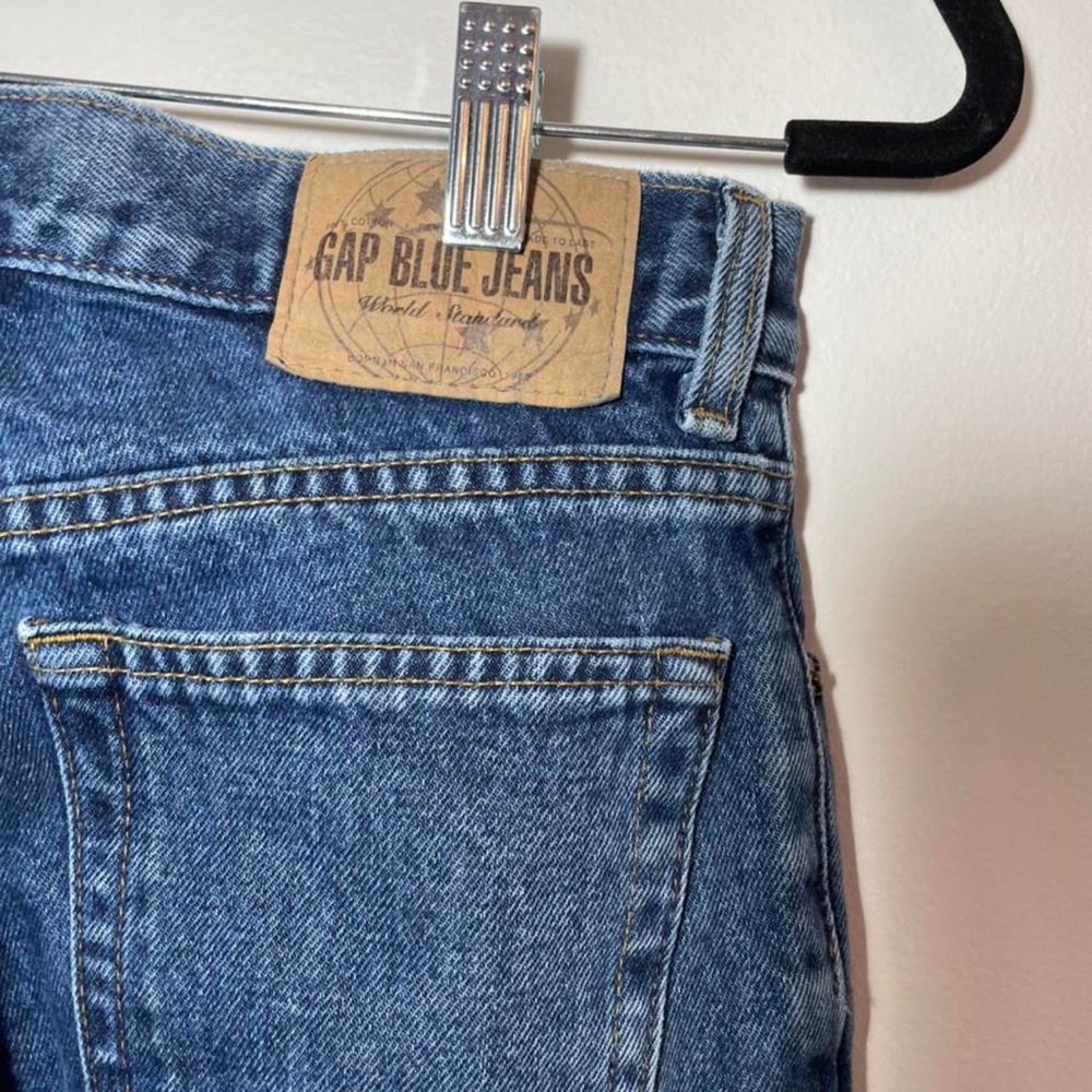 vintage gap blue jeans